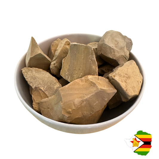 Bowl of edible clay